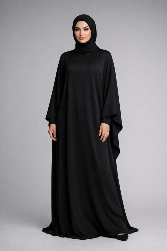 Classic Black Abaya