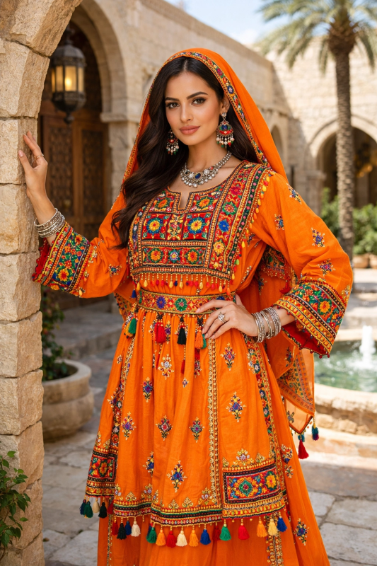 Traditional Afghan Dress